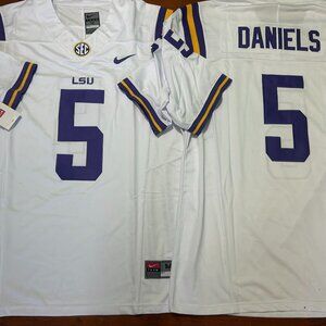 LSU TIGERS JAYDEN DANIELS JERSEY Men Sz M,L,XL,2XL NWT COMMANDERS by Nike